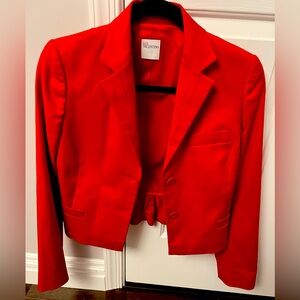 Valentino RED blazer size 4